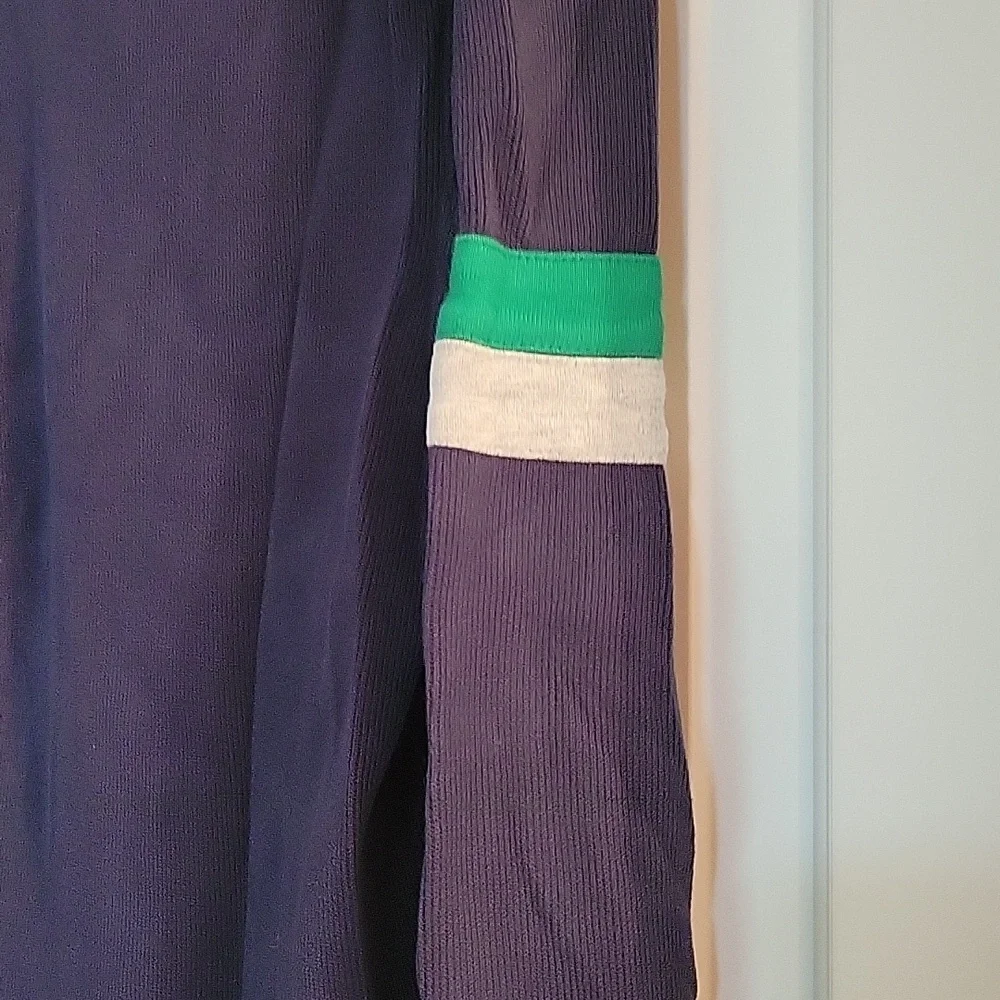 Gap navy cotton one quarter zip  sweater xl
